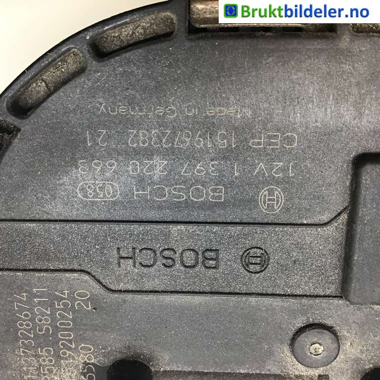 Viskermotor frontrute til VW e-Golf 2014-2017 (Fase 1)  (VOLKSWAGEN|5G1 955 119 A|1 397 220 663|)