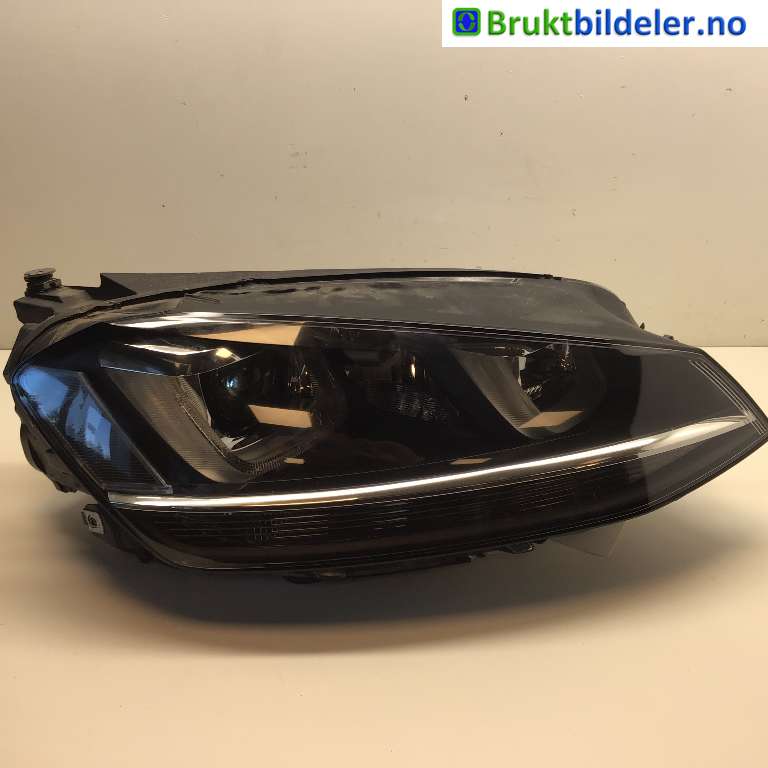 Frontlykt høyre halogen til VW Golf VII, 2012-2017 (Fase 1)  (VOLKSWAGEN|5G1 941 752)