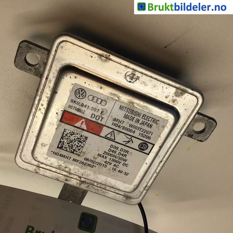 Styreenhet xenon/ballast til VW Golf VII 2012-2017 (Fase 1)  (VOLKSWAGEN|8K0 941 597 E|W003T22071|)