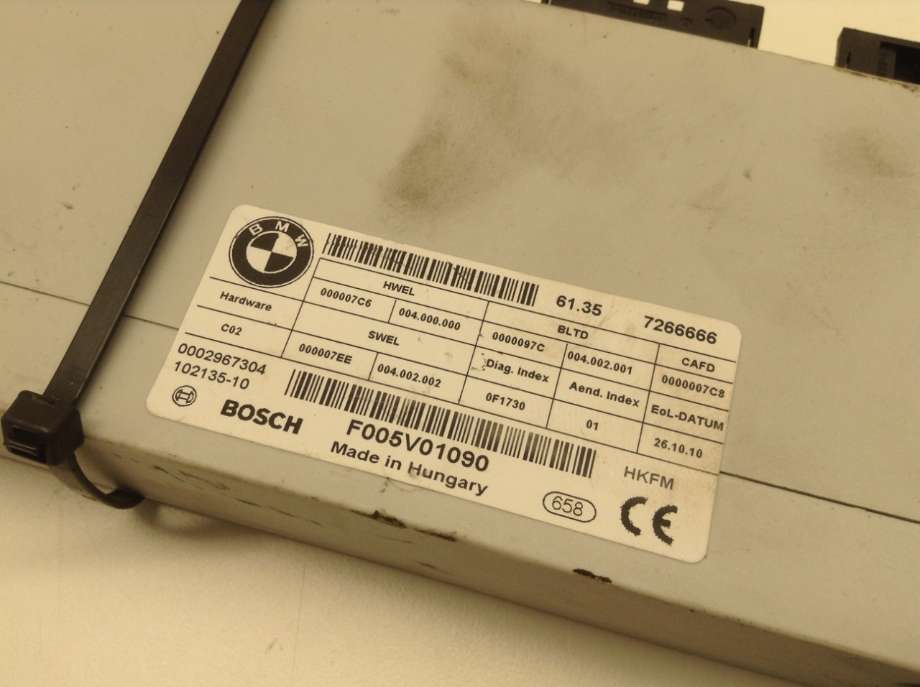 Styreenhet elektrisk bakluke til BMW 5-Serie 2010-2017 (F10/F11) (F10/F11) (BMW|61 35 7 266 666|F 005 V01 090|)
