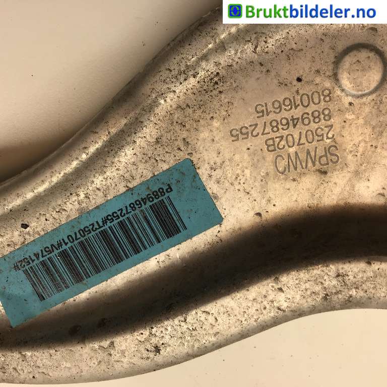 Bærebru høyre bak til Polestar 4 2023-->>  (POLESTAR 4 KOMBI-KUPE 5D|80016615|25072B|8894687255)