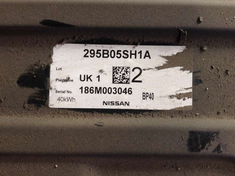 Batteripakke elbil til Nissan Leaf 2018-->> (Type II)  (NISSAN|295B05SH1A|)