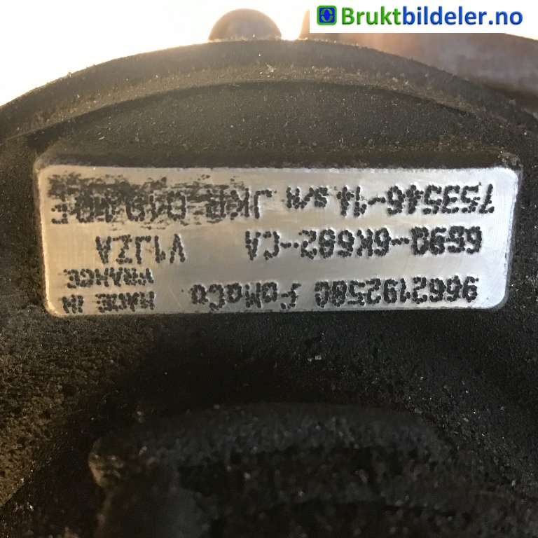 Turbo til Land Rover Freelander 2007-2014 (Type II)  (LAND-ROVER|LR003578|753546-14|6G9Q6K682CA)