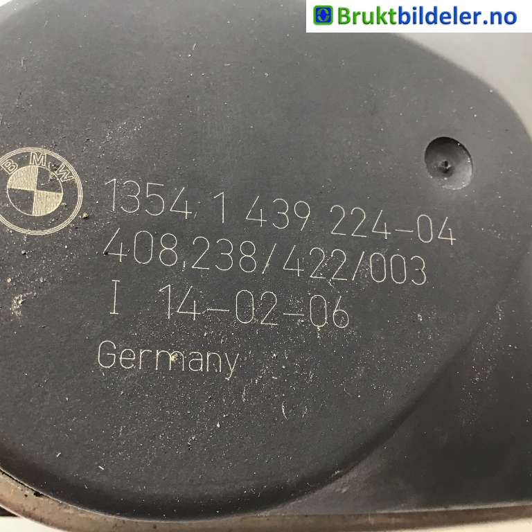 Spjeldhus til BMW 3-Serie 2005-2011 (E90/E91/E92/E93) (E90/E91/E92/E93) (BMW|1354 1 439 224-04|238/422/003;408|)