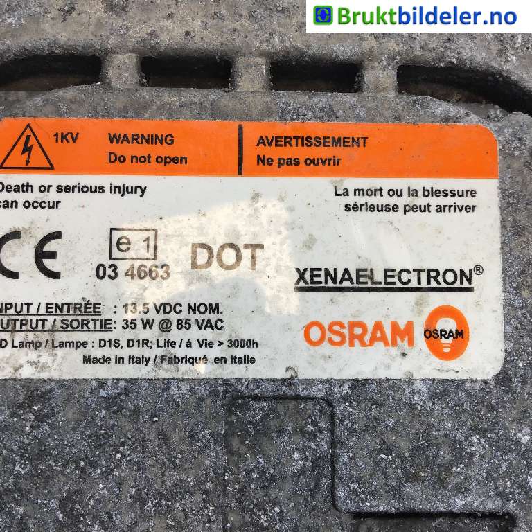 Styreenhet xenon/ballast til Ford Focus 2008-2010 (Type II, Fase 2)  (FORD|8M51-13C170-AA|)