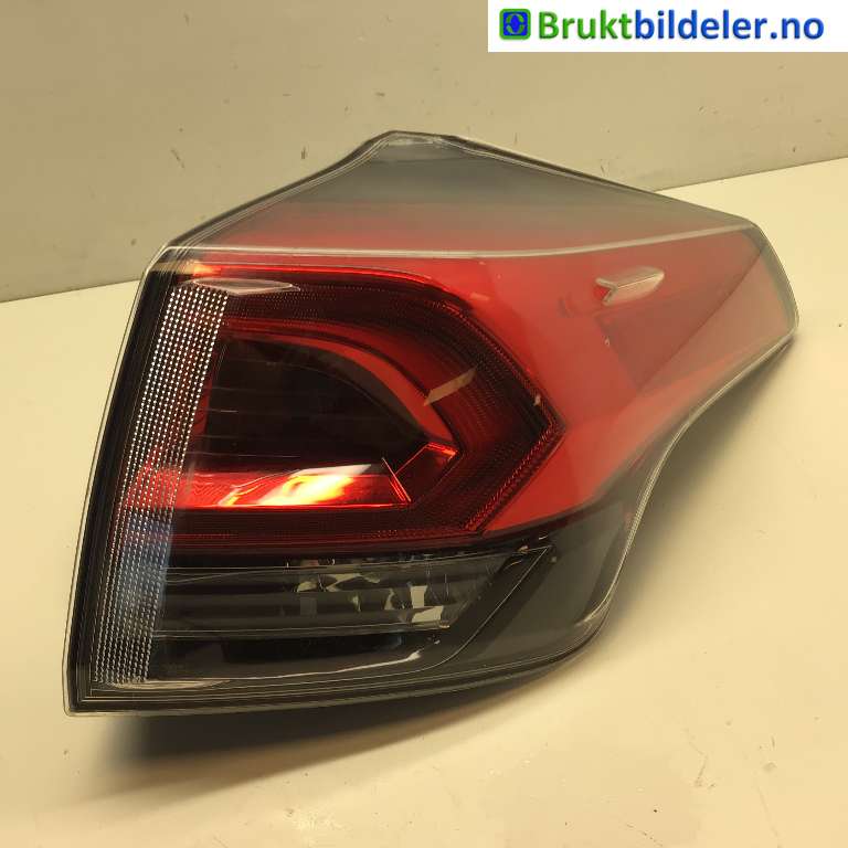 Baklykt høyre til Toyota RAV4, 2016-2019 (Type IV, Fase 2)  (TOYOTA|81550-42201)