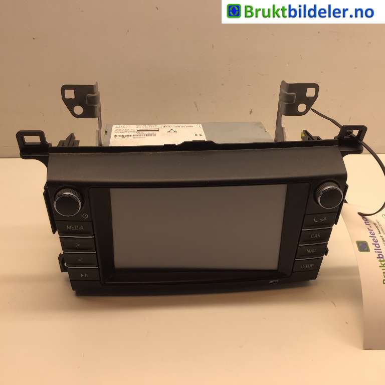 Bilstereo til Toyota RAV4, 2016-2019 (Type IV, Fase 2)  (TOYOTA|86140-42330)