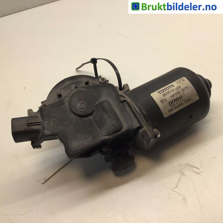 Viskermotor frontrute til Toyota Verso, 2004-2009 (Type II)  (TOYOTA|85110-0F020)