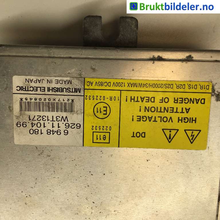 Styreenhet xenon/ballast til Volvo V70 2007-2013 (Type III, Fase 1) (VOLVO|30744459|626.11.104.99|W3T13271)
