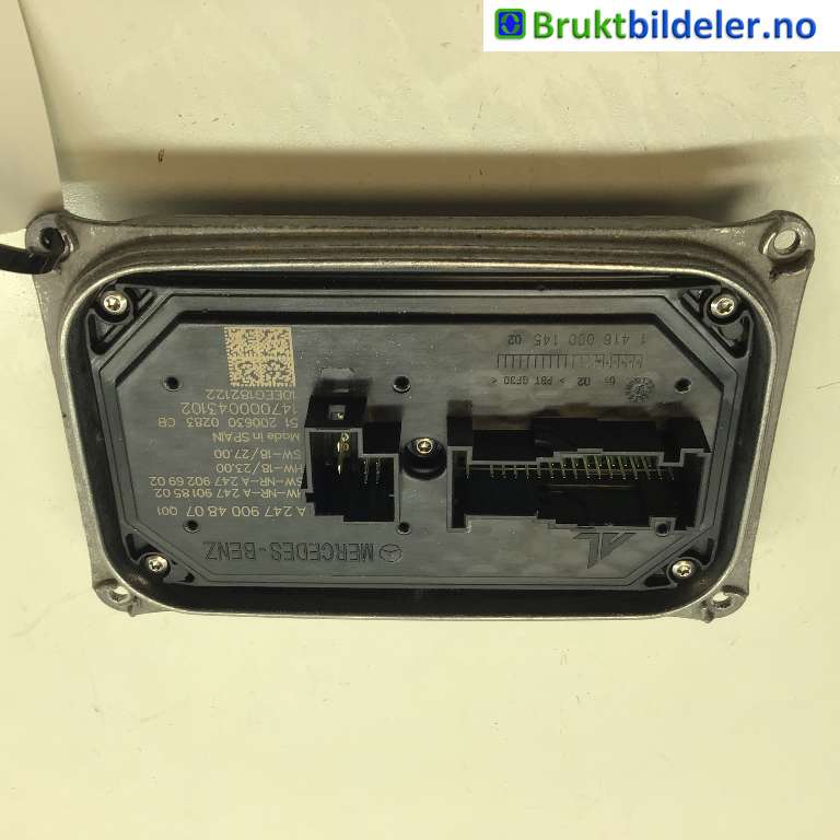 Styreenhet xenon/ballast til Mercedes EQC, 2019-->> (MERCEDES|A 247 900 48 07)