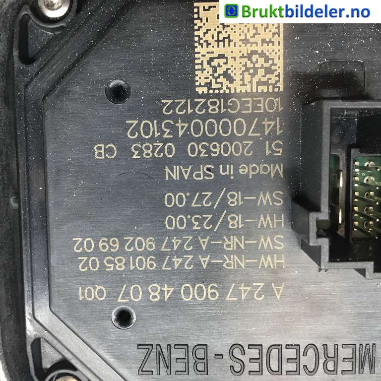 Styreenhet xenon/ballast til Mercedes EQC 2019-->>  (MERCEDES|A 247 900 48 07|147000043102|)