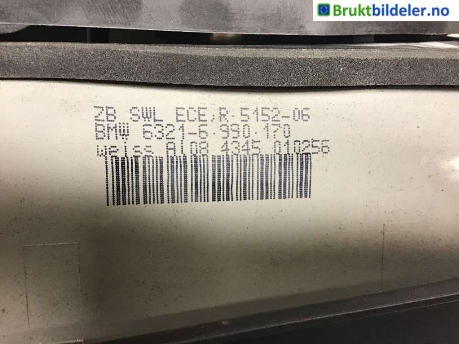 Baklykt høyre til BMW X3 2003-2006 (Fase 1) (E83) (E83) (BMW|53 21 6 990 170|5152-06|)