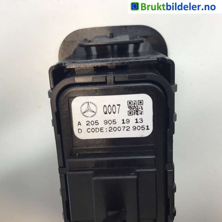 Bryter diverse til Mercedes EQC 2019-->>  (MERCEDES|A 205 905 19 13|200729051|)