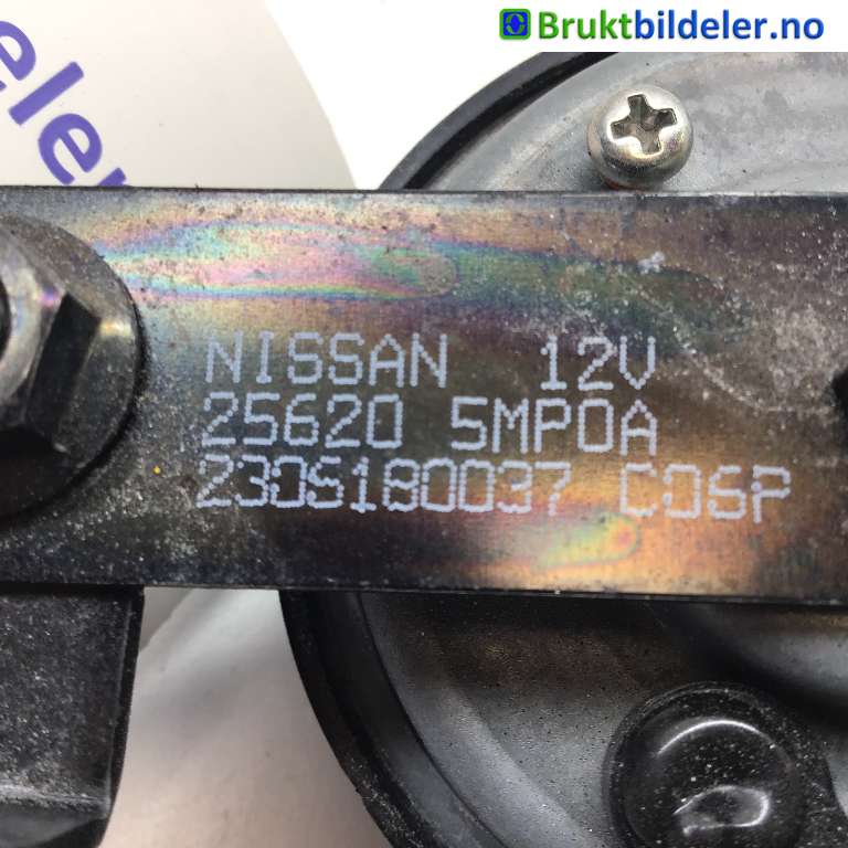 Horn/signalhorn til Nissan Ariya 2022-->>  (NISSAN|256205MP0A|2306180037|)