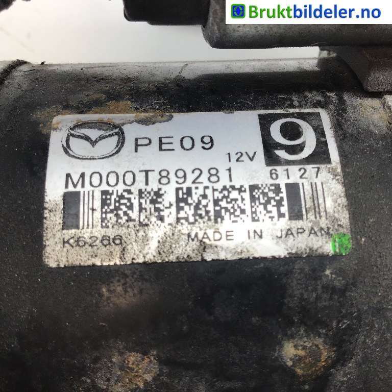 Starter til Mazda CX-3 2015-2022 (MAZDA|PE09-18-400|M00T89281|)
