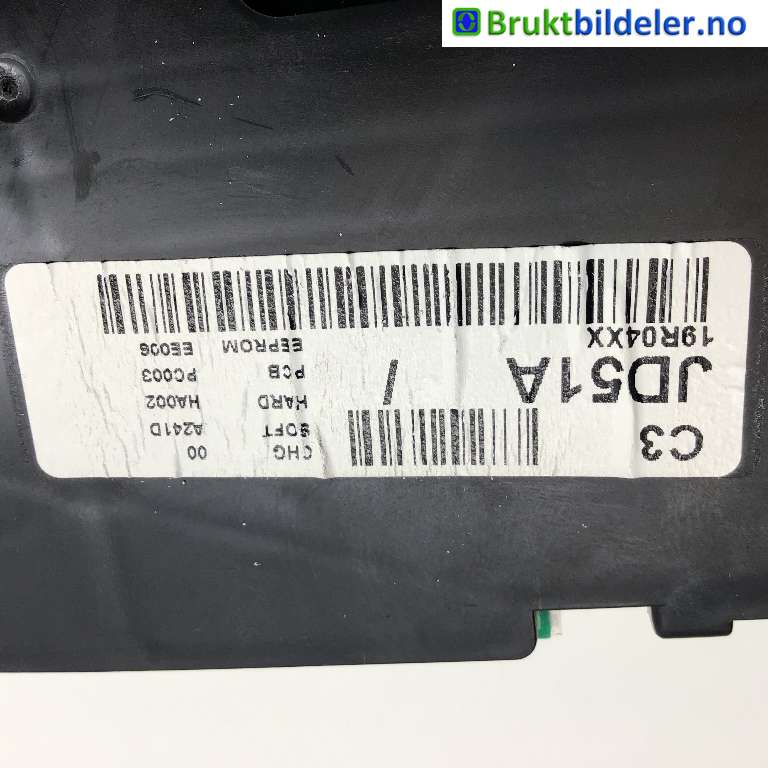 Instrumentpanel til Nissan Qashqai 2007-2010 (Type I, Fase 1)  (NISSAN|24810JD51A|JD51A19R04XX|)