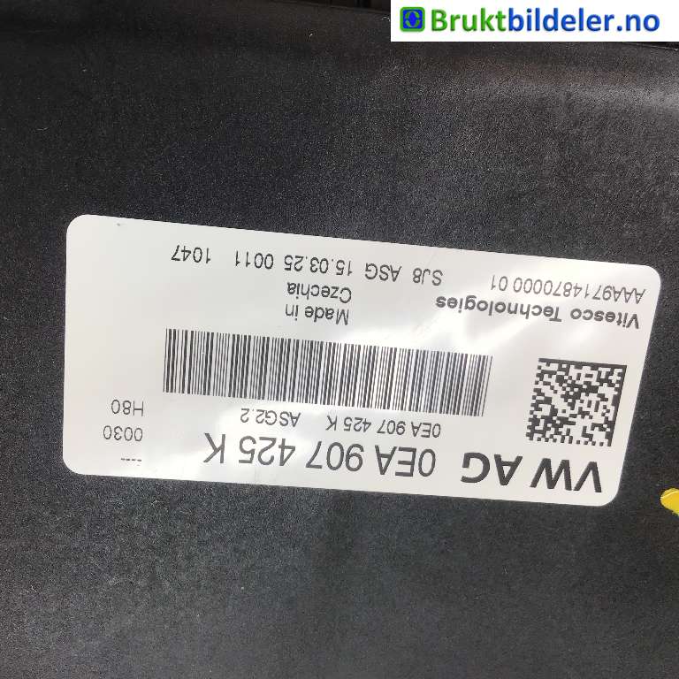 Styreenhet diverse til VW ID.3 2020-->>  (VOLKSWAGEN|0EA 907 425 K|AAA9714870000-01|)