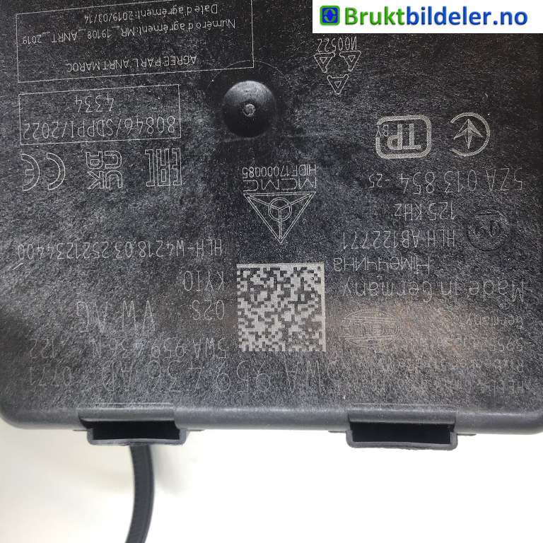 Styreenhet nøkkelfri/keyless til VW ID.3 2020-->> (VOLKSWAGEN|5WA 959 436 AD|5ZA 013 854-25|)