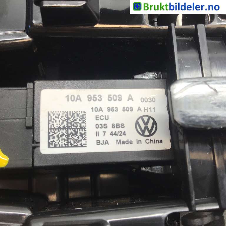 Bryter nødblink til VW ID.3 2020-->> (VOLKSWAGEN|10A 953 509 A|)