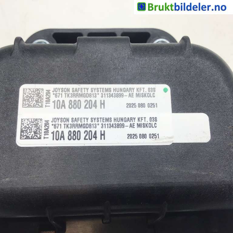 Airbag passasjer til VW ID.3 2020-->>  (VOLKSWAGEN|10A 880 204 H|2025 080 0251|)