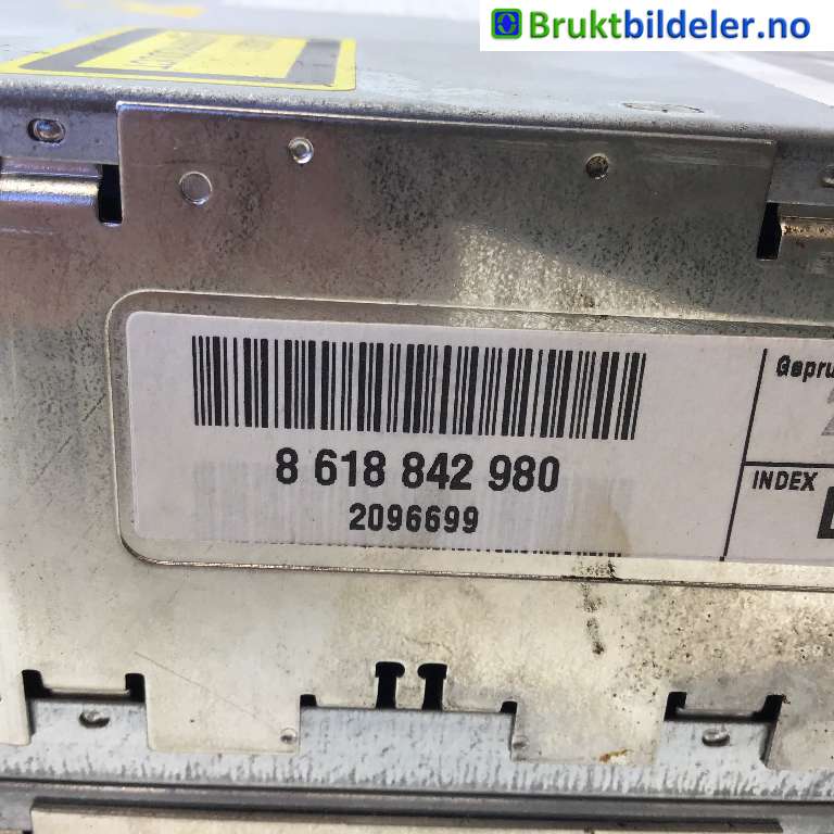 Bilstereo til Audi A6 2001-2004 (Type II, Fase 2) (C5) (C5) (AUDI|4B0035192K|)