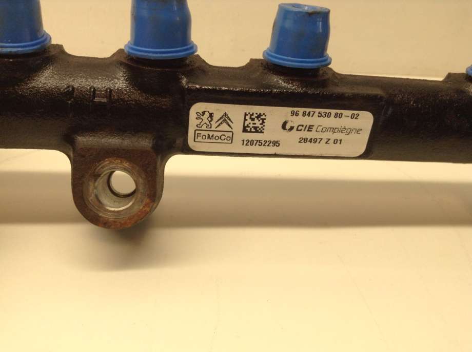 Dyseskinne (fuelrail) til Citroën DS3 2010-2019  (CITROEN|9684753080-02|120752295|)