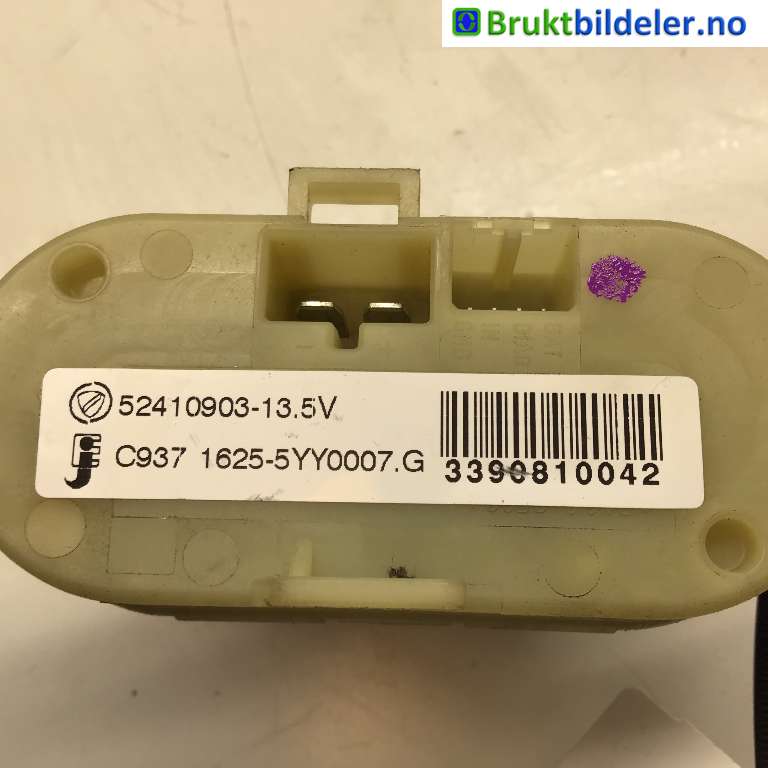Varmeapparat motstand til Alfa Romeo 159 2005-2011 (ALFA ROMEO|52410903|C937 1625-5YY0007.G|)