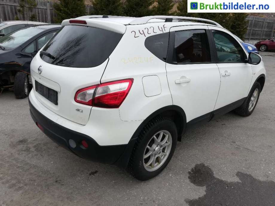 Støtfanger bak til Nissan Qashqai, 2010-2014 (Type I, Fase 2) (NISSAN|)
