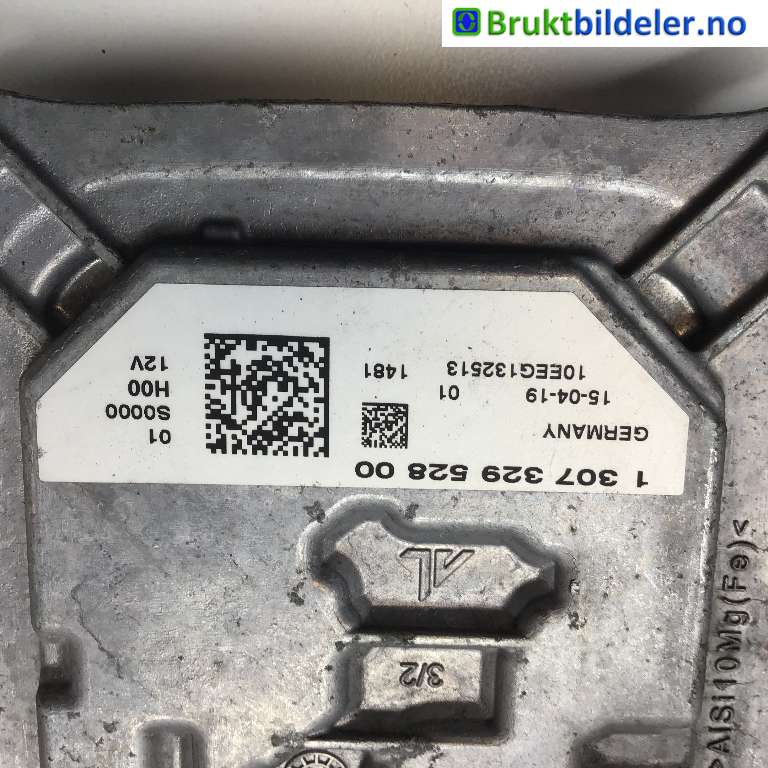Styreenhet xenon/ballast til Peugeot Boxer 2014-->> (Type III, Fase 2)  (PEUGEOT|16 125 031 80|1 307 329 528 00|)