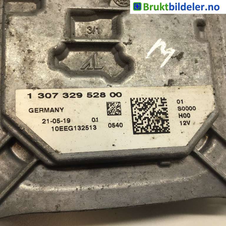Styreenhet xenon/ballast til Peugeot Boxer 2014-->> (Type III, Fase 2) (PEUGEOT|16 125 031 80|1 307 329 528 00|)