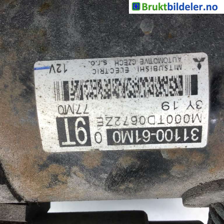 Starter til Suzuki SX4 S-CROSS 2013-->> (Type II) (SUZUKI|31100-61M00|M000TD0672ZE|)