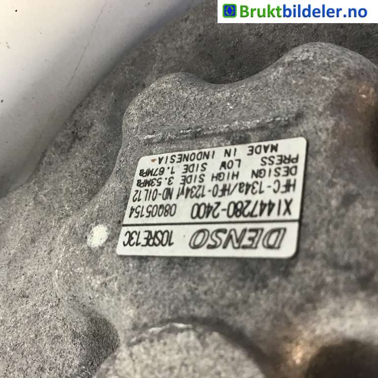 Aircondition kompressor til Suzuki SX4 S-CROSS 2013-->> (Type II)  (SUZUKI|9520054PA0|X1447280-2400|10SRE13C)