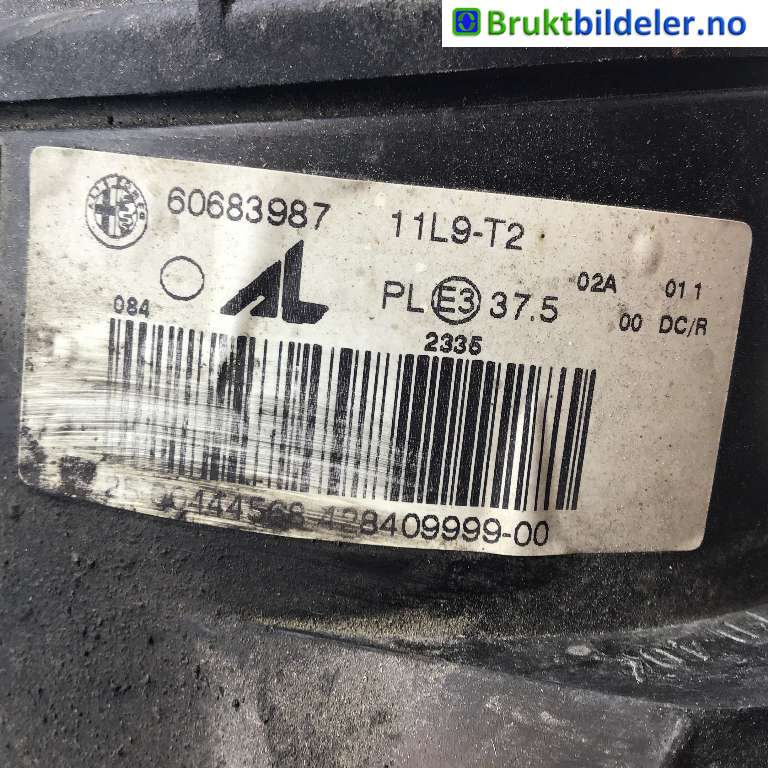 Frontlykt høyre xenon til Alfa Romeo 159 2005-2011  (ALFA ROMEO|60683987|4 284 099 99-00|)