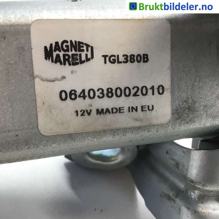 Viskermotor bakrute til Volvo XC90 2002-2006 (Type I, Fase 1)  (VOLVO|8638163|064038002010|TGL308B)