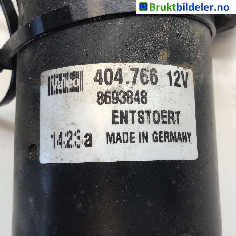 Viskermotor frontrute til Volvo XC90 2002-2006 (Type I, Fase 1)  (VOLVO|8693848|404766|)