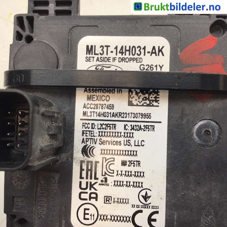 Sensor radar til Ford Mustang Mach-e 2020-->>  (FORD (US)|ML3T-14H031-AK|ACC28787459|)