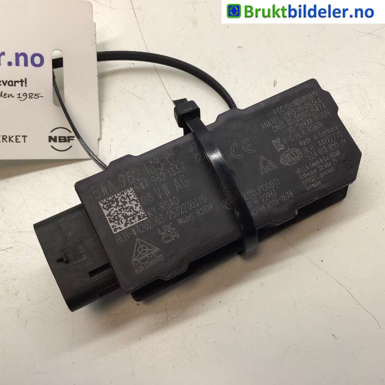 Styreenhet nøkkelfri/keyless til VW ID.3 2020-->> (VOLKSWAGEN|5WA 962 133 G|5ZA 013 855-24|)
