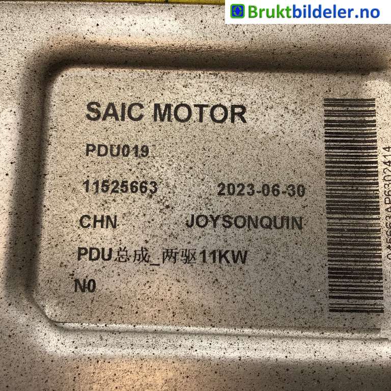 DCDC converter elbil til MG MG4 2022-->>  (MG|11525663|)