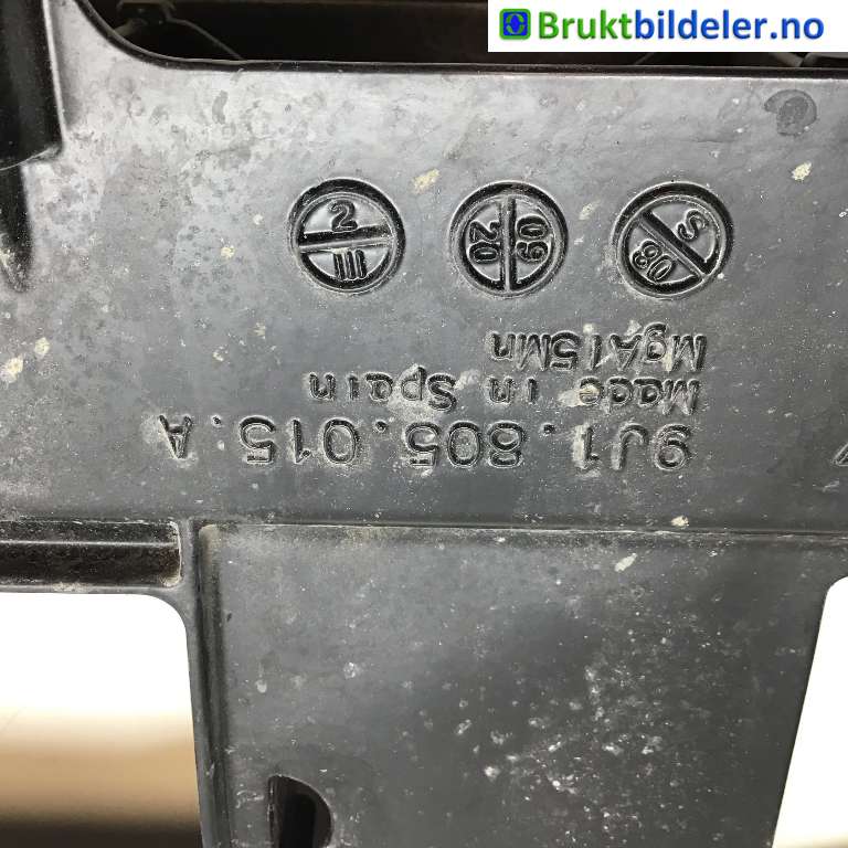 Frontplate til Porsche Taycan 2019-->> (PORSCHE|9J1 805 015 A|)