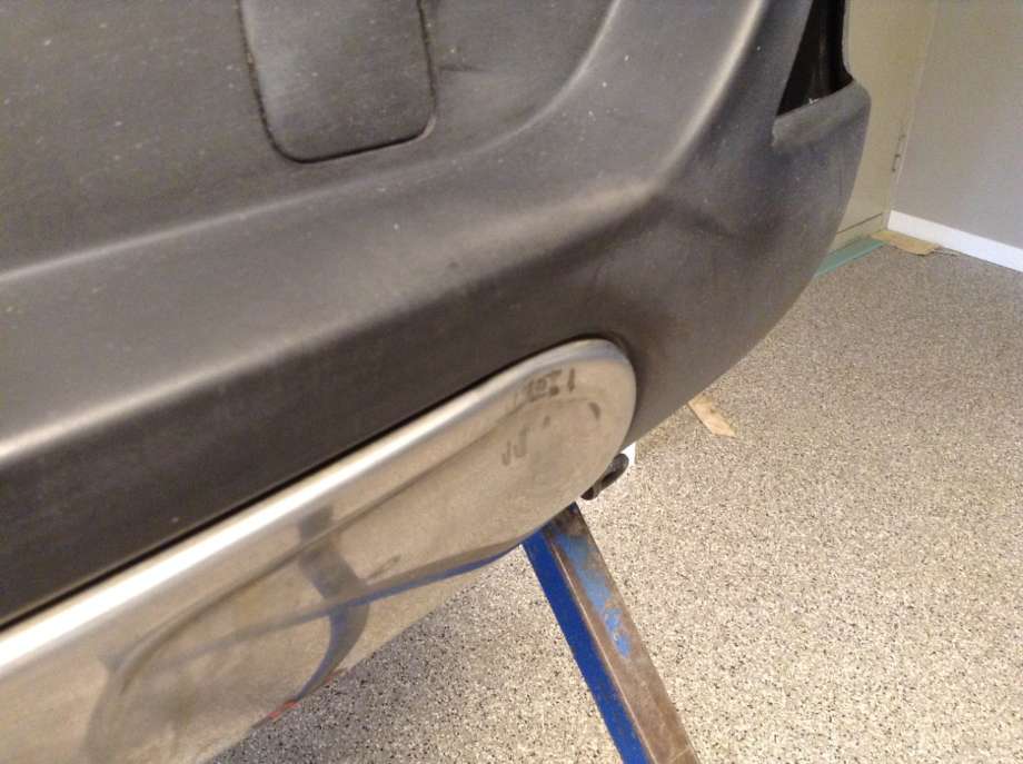 Støtfanger bak til Peugeot 3008 2009-2016 (Type I)  (PEUGEOT|7410 JP|)