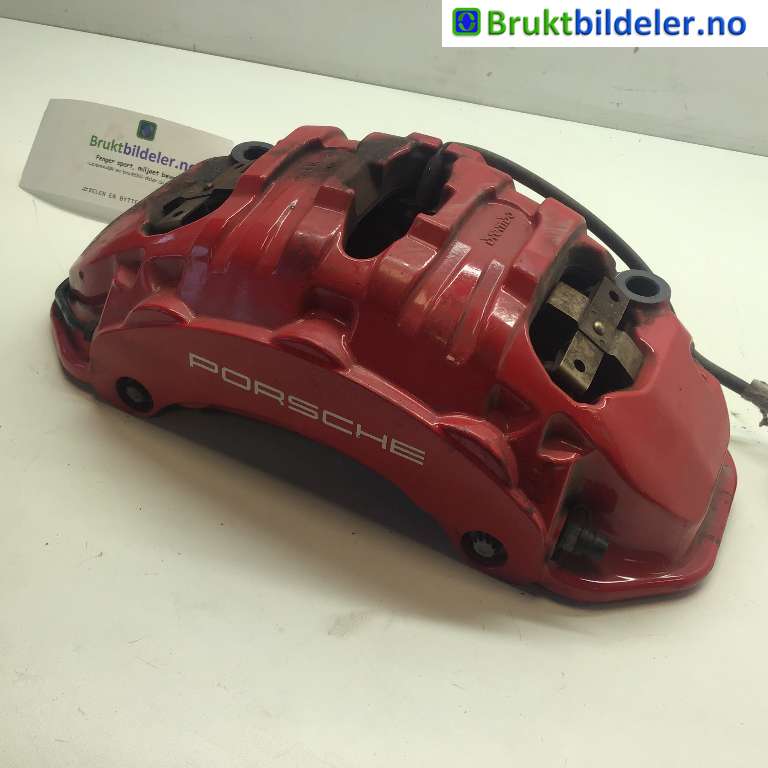 Bremsecaliper venstre foran til Porsche Taycan 2019-->> (PORSCHE|9J1 615 123 J|20D04335|9J1 615 105 T)