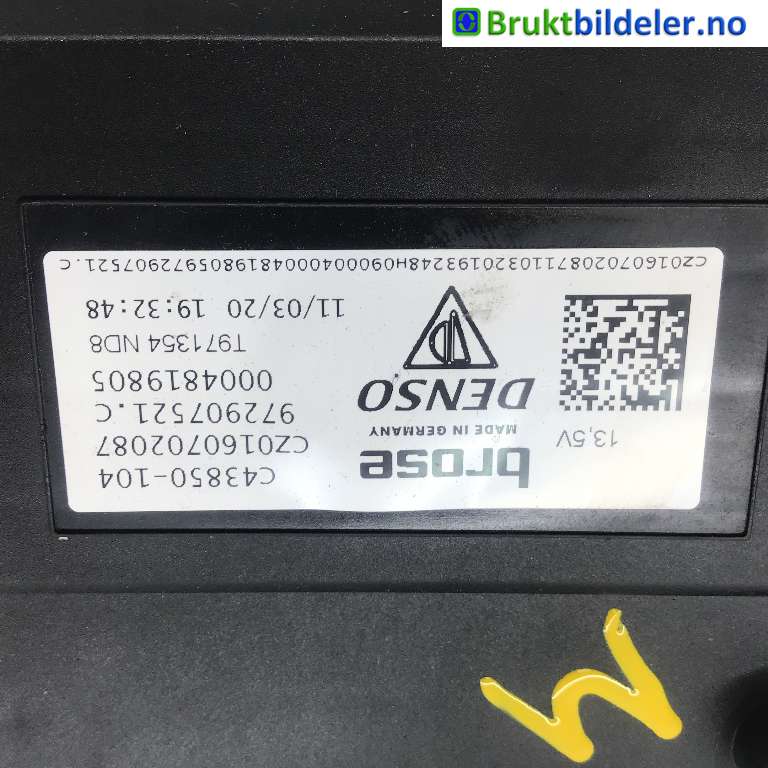 Varmeapparat motor til Porsche Taycan 2019-->> (PORSCHE|9A7 907 521 C|CZ016070-2087|)