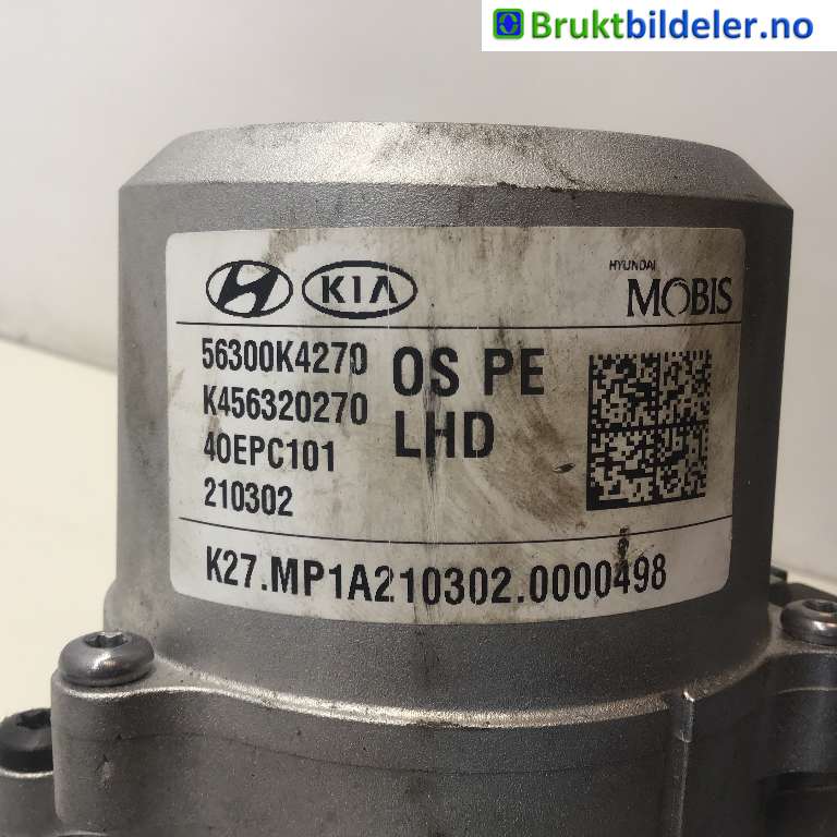 Rattaksel elektrisk servo til Hyundai Kona 2021-2023 (Type I, Fase 2) (HYUNDAI|56310K4270|K-456320270|)