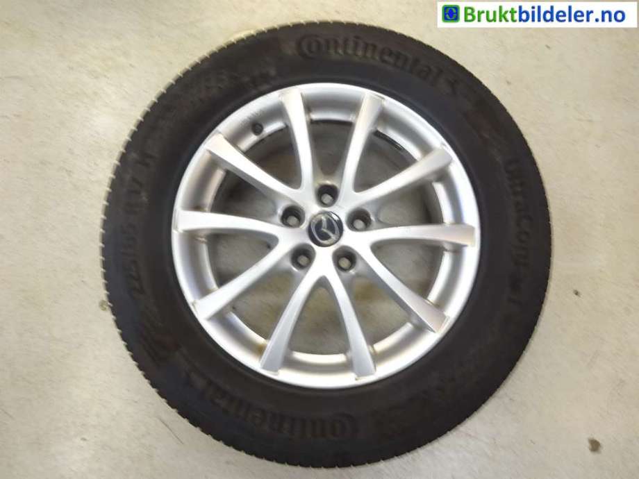 Hjulsett aluminium sommer til Mazda CX-5 2012-2017 (Type I)  (MAZDA|CONTINENTAL|7JX17 ET50 5X114.3|)