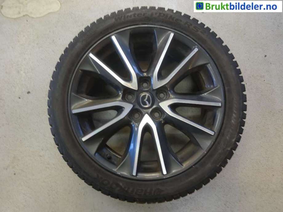 Hjulsett aluminium vinter til Mazda CX-3 2015-2022  (MAZDA|HANKOOK|7JX18 ET50 5X114.3|9965 27 7080)