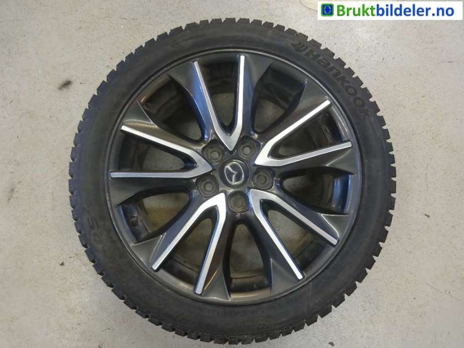 Hjulsett aluminium vinter til Mazda CX-3 2015-2022  (MAZDA|HANKOOK|7JX18 ET50 5X114.3|9965 27 7080)