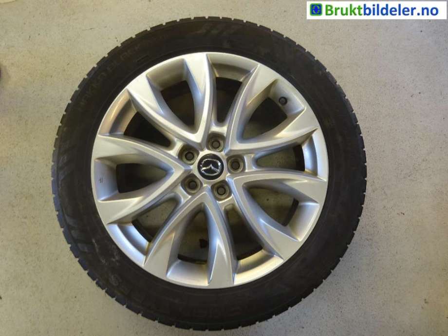 Hjulsett aluminium sommer til Mazda CX-5 2012-2017 (Type I)  (MAZDA|NOKIAN/GOODRIDE|7JX19 ET50 5X114.3|)