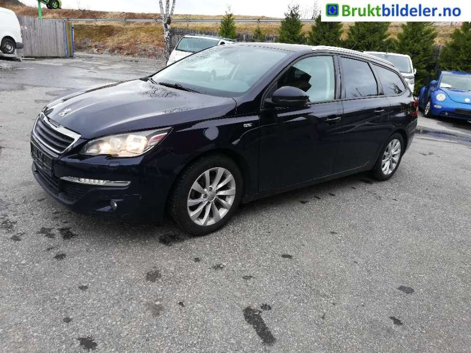 Frontlykt venstre halogen til Peugeot 308, 2013-2021 (Type II)  (PEUGEOT|)