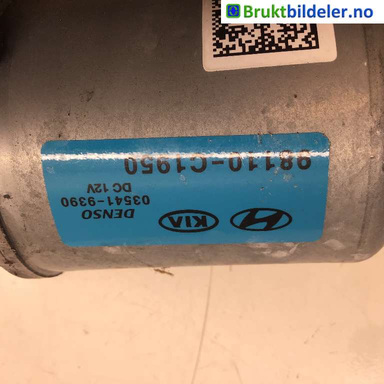 Viskermotor frontrute til Hyundai Kona 2021-2023 (Type I, Fase 2) (HYUNDAI|98110 C1950|03541-9390|)
