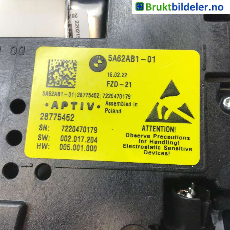Tak konsoll til BMW iX 2021-->> (I20) (I20) (BMW  iX xDrive40|5A62AB1-01|28775452|)